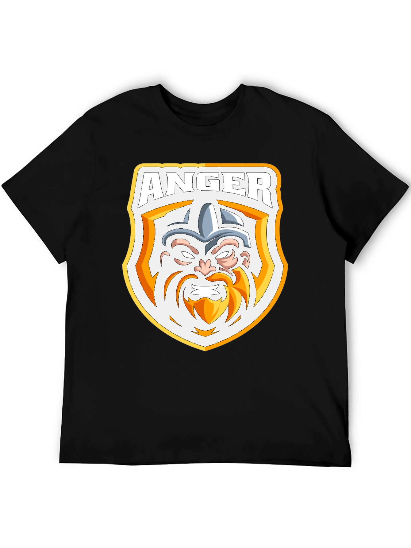 Anger Viking T-Shirt - Black