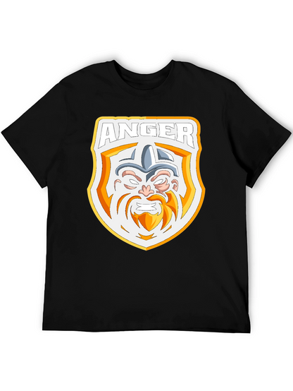 Anger Viking T-Shirt - Black