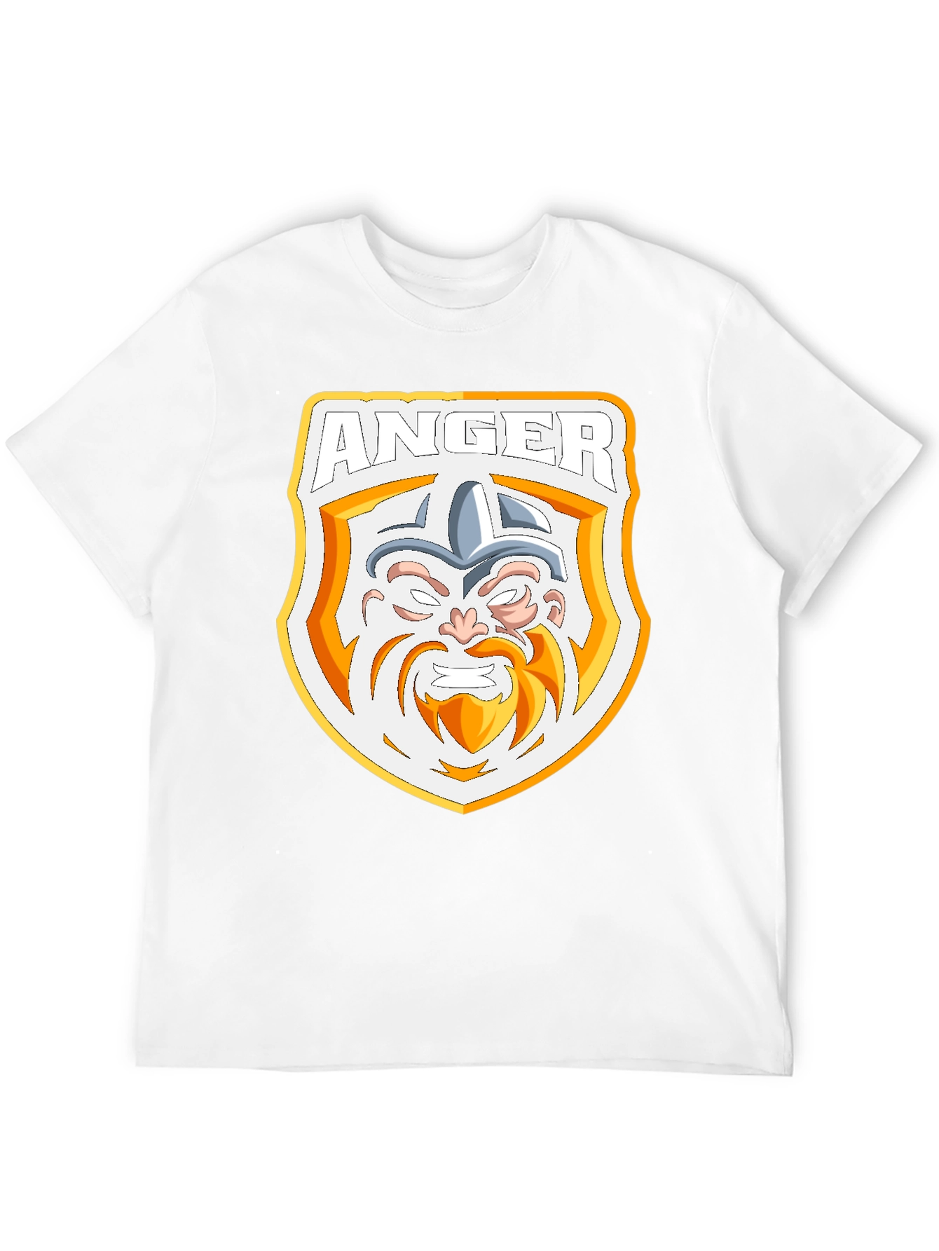 Anger Viking T-Shirt - Black