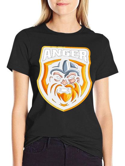 Anger Viking T-Shirt - Black