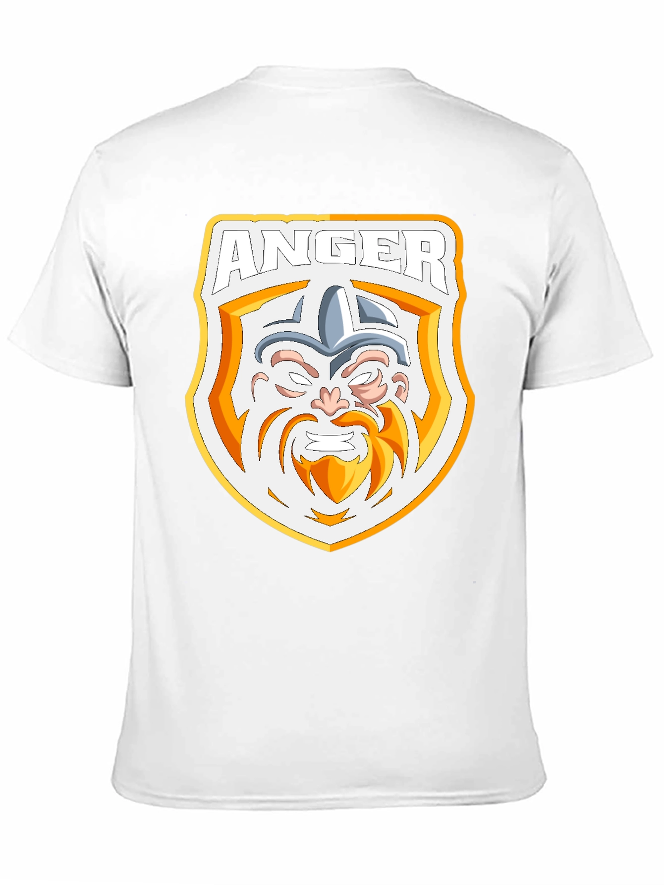 Anger Viking T-Shirt - Black