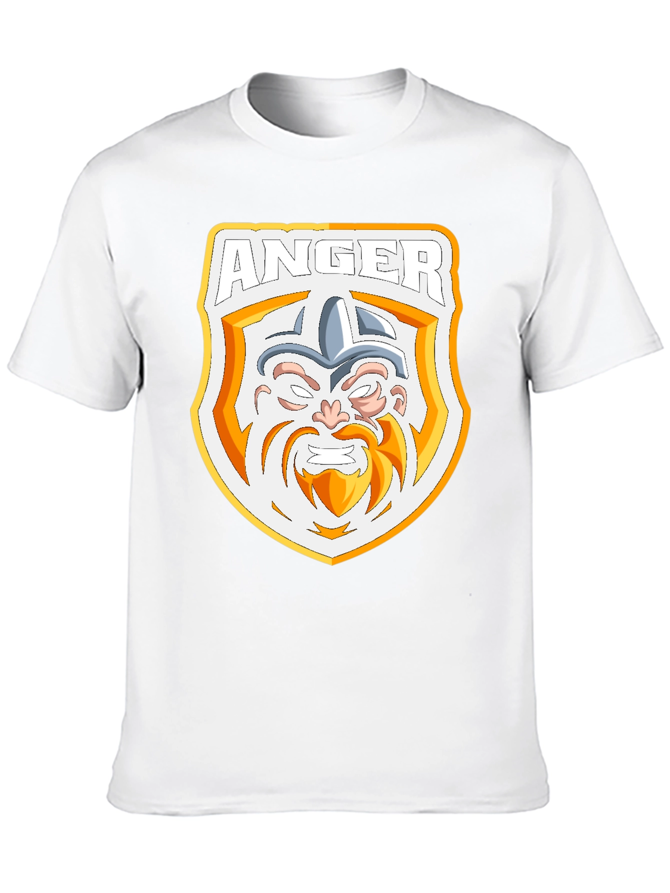 Anger Viking T-Shirt - Black