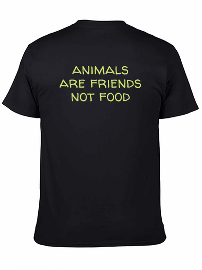 Animals Are Friends T-Shirt - Vegan Message Tee