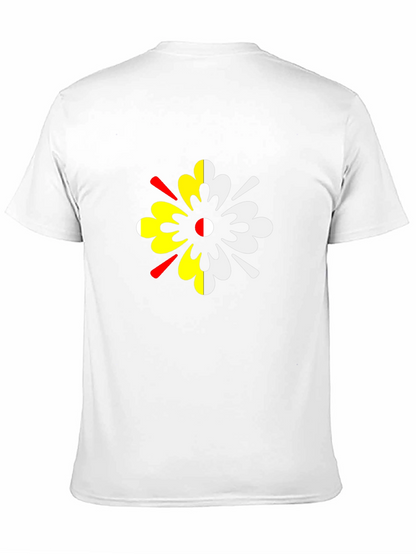 Unique Colorful Flower T-Shirt