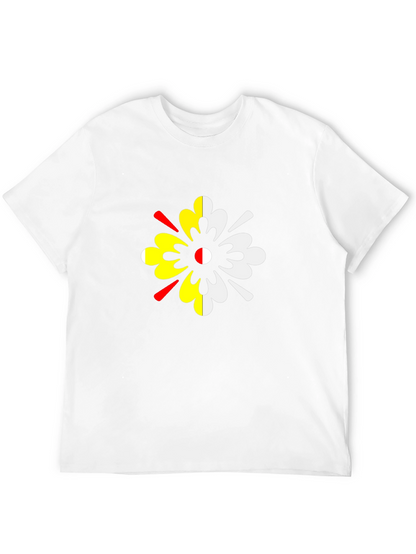 Unique Colorful Flower T-Shirt