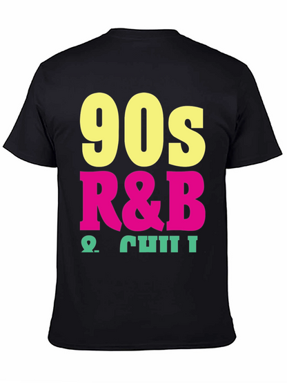 90s R&B & Chill Black T-Shirt