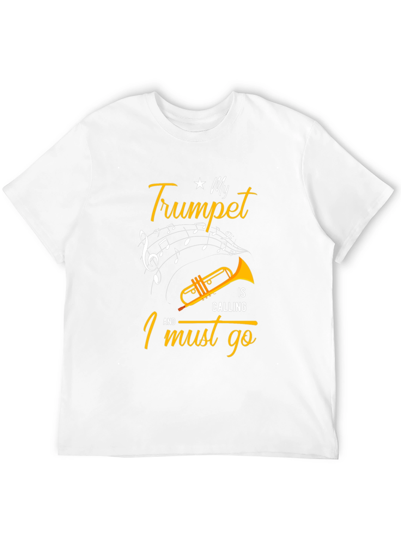 Trumpet Player T-Shirt: My Trumpet is Calling!
