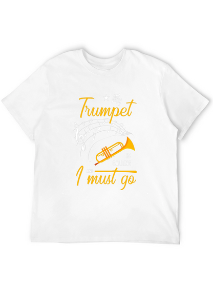 Trumpet Player T-Shirt: My Trumpet is Calling!