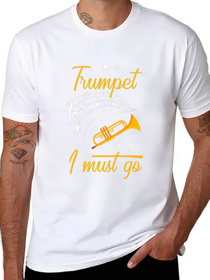 Trumpet Player T-Shirt: My Trumpet is Calling!