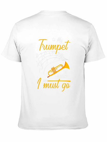 Trumpet Player T-Shirt: My Trumpet is Calling!