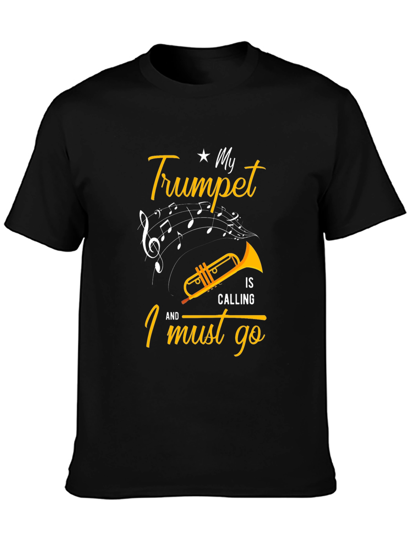 Trumpet Player T-Shirt: My Trumpet is Calling!
