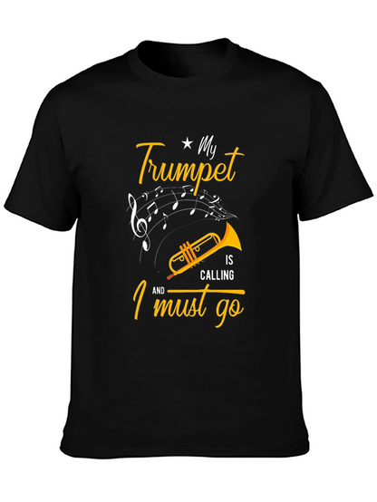 Trumpet Player T-Shirt: My Trumpet is Calling!
