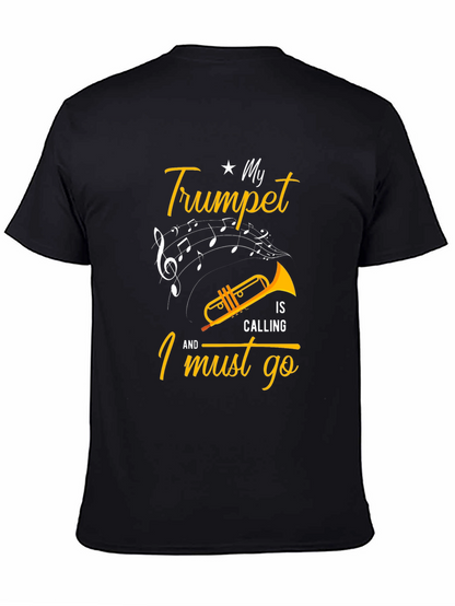 Trumpet Player T-Shirt: My Trumpet is Calling!