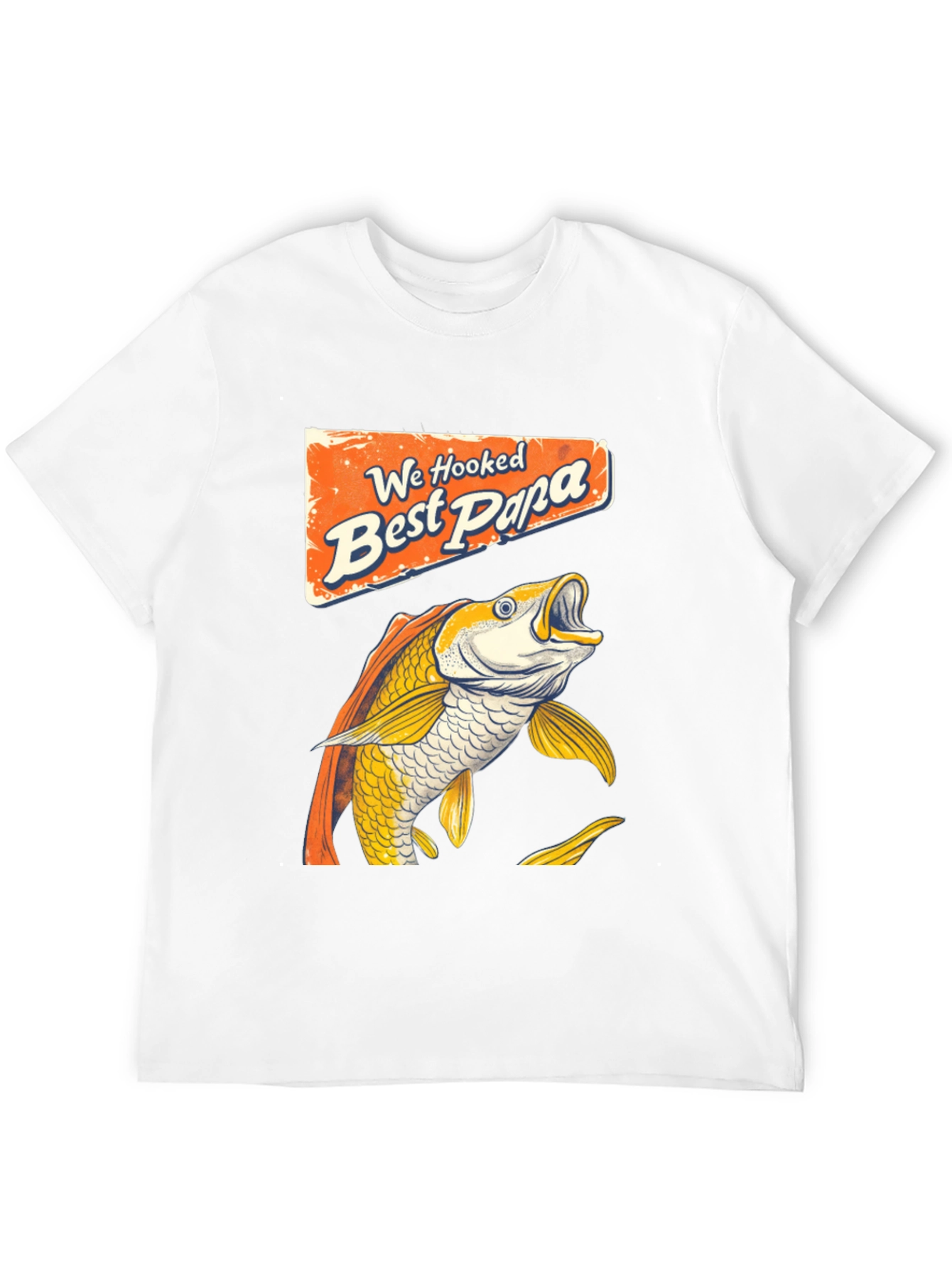 Best Papa Ever Fishing T-Shirt