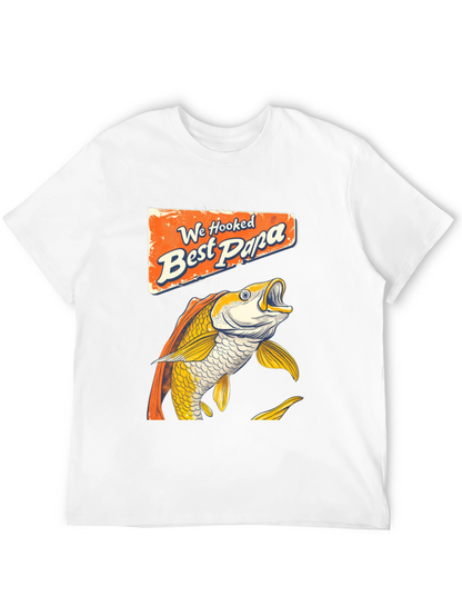 Best Papa Ever Fishing T-Shirt