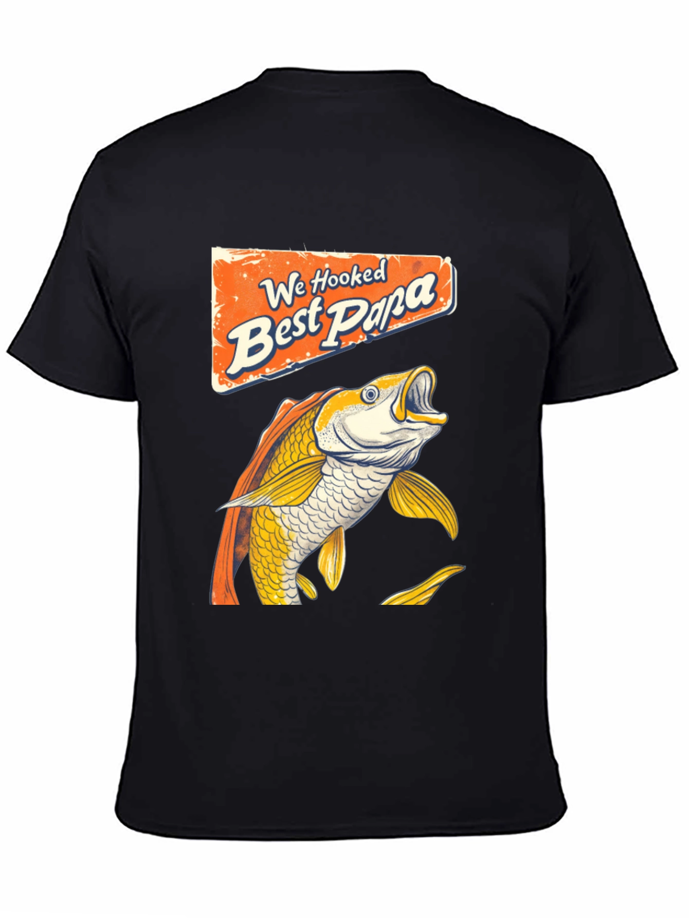 Best Papa Ever Fishing T-Shirt