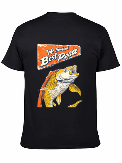 Best Papa Ever Fishing T-Shirt