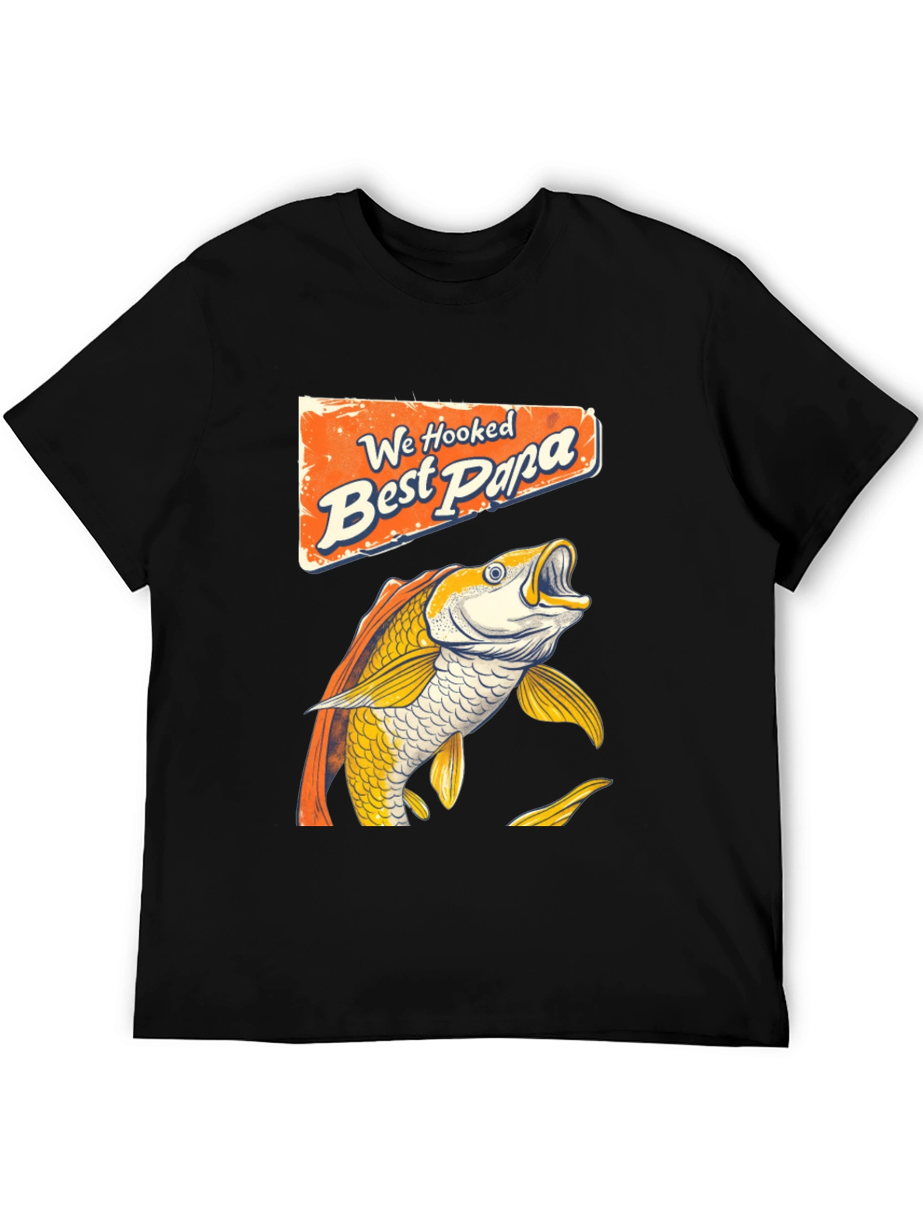 Best Papa Ever Fishing T-Shirt