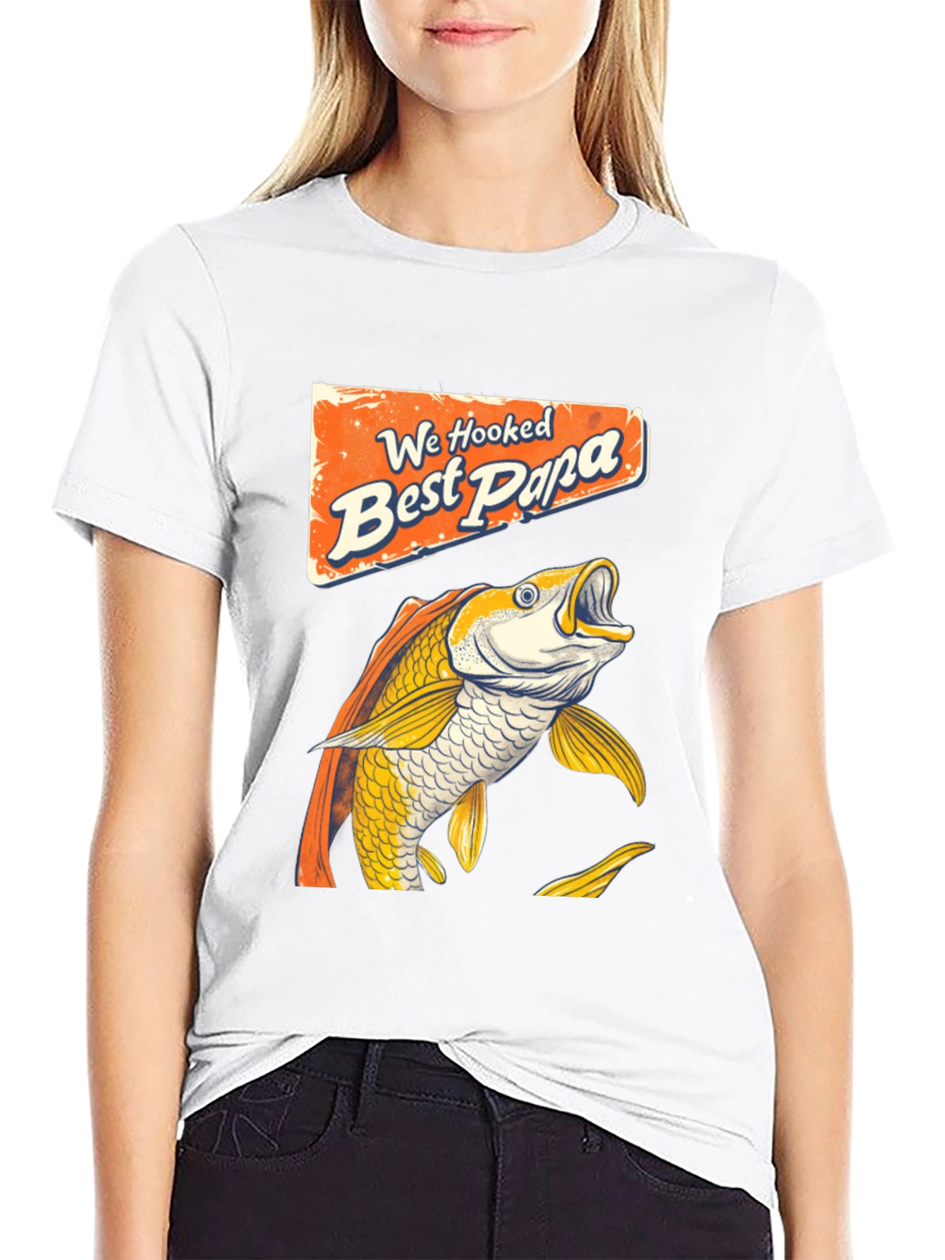 Best Papa Ever Fishing T-Shirt