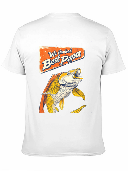Best Papa Ever Fishing T-Shirt
