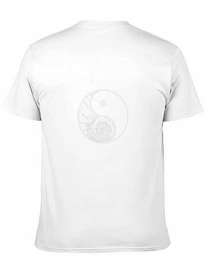 Yin Yang Graphic T-Shirt - Balance and Style