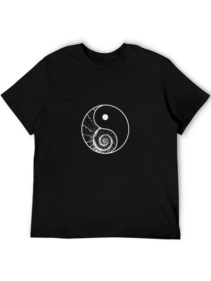 Yin Yang Graphic T-Shirt - Balance and Style
