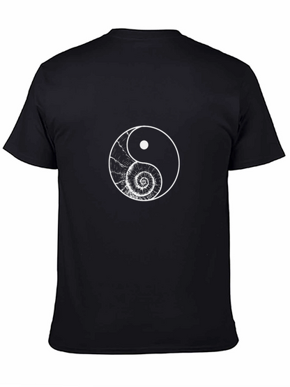 Yin Yang Graphic T-Shirt - Balance and Style