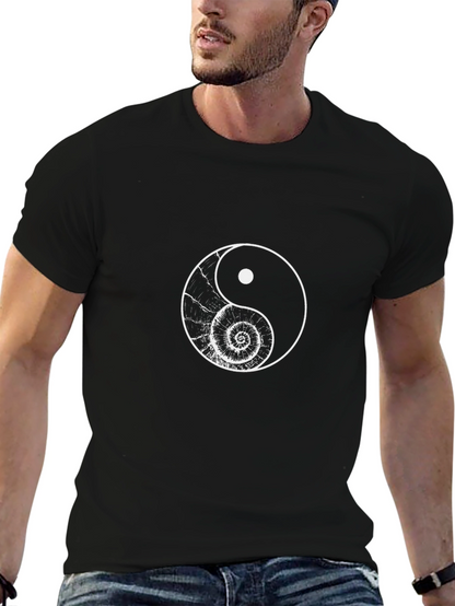 Yin Yang Graphic T-Shirt - Balance and Style