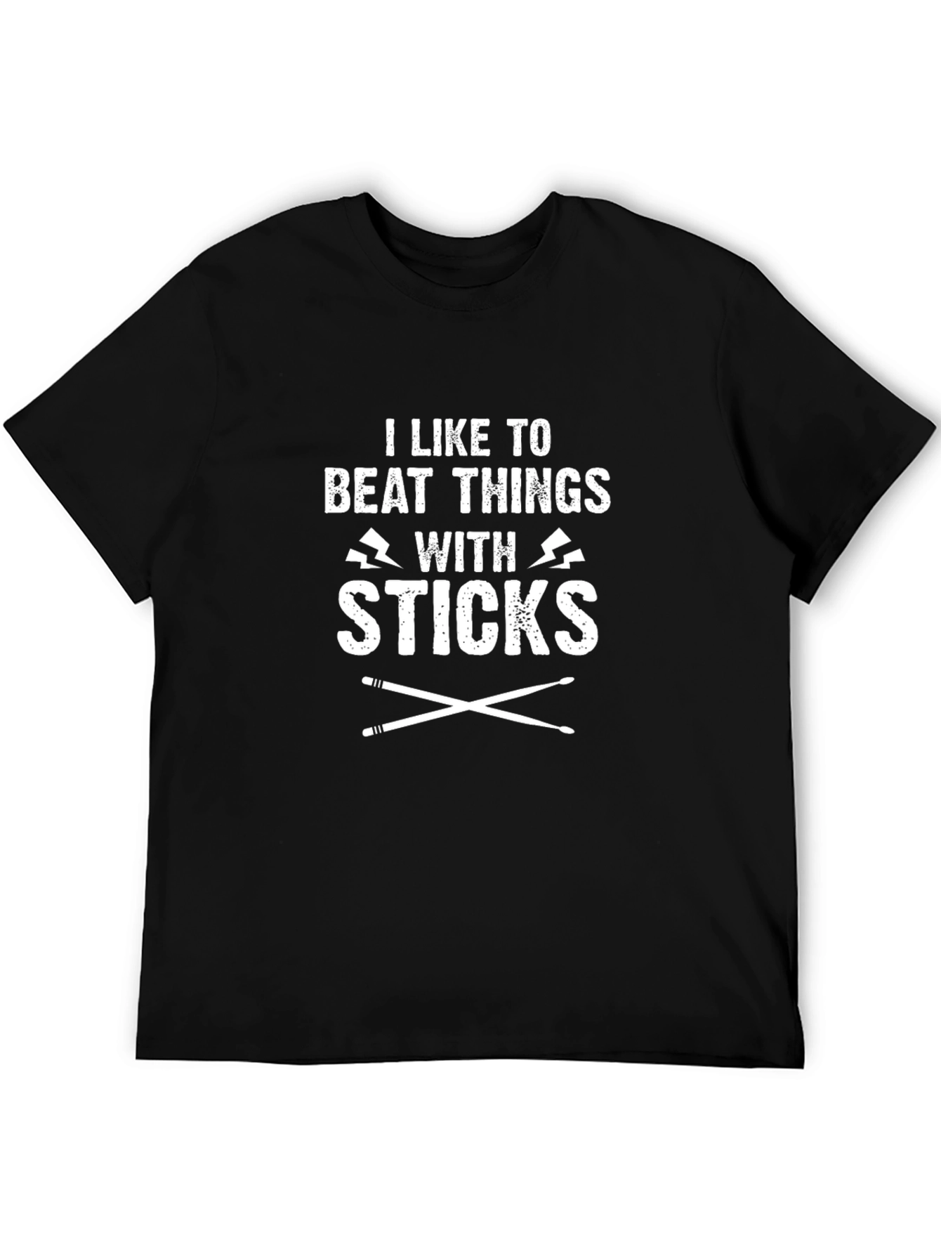 Beat Things With Sticks Graphic Tee
