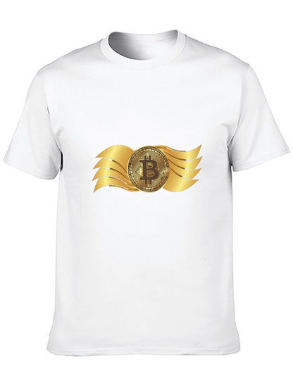 Bitcoin Wings Graphic T-Shirt - Crypto Currency Tee