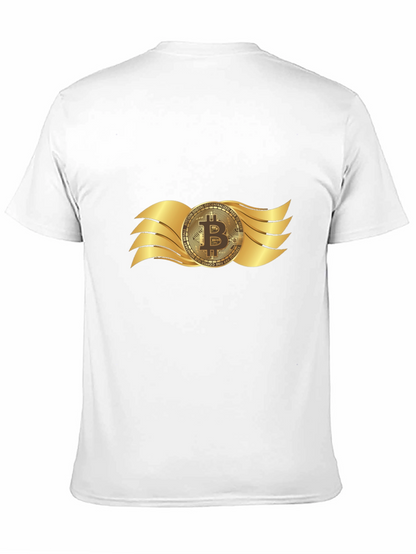 Bitcoin Wings Graphic T-Shirt - Crypto Currency Tee