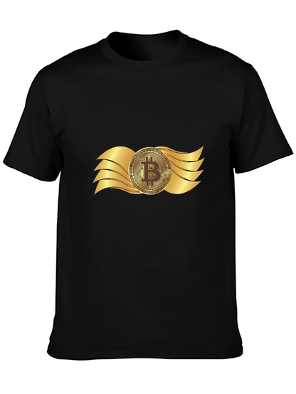 Bitcoin Wings Graphic T-Shirt - Crypto Currency Tee