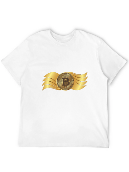Bitcoin Wings Graphic T-Shirt - Crypto Currency Tee