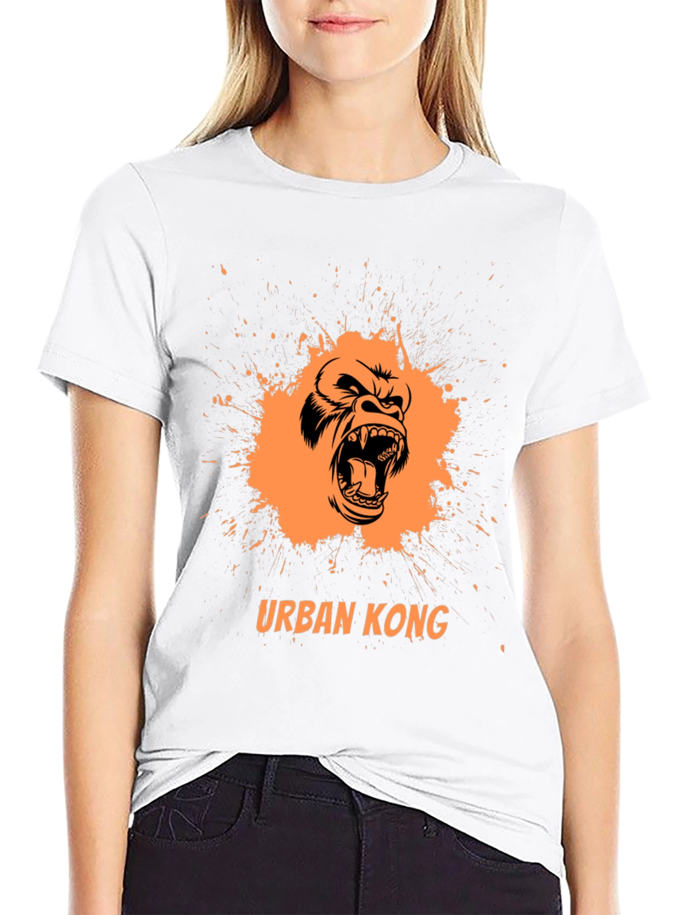 Urban Kong Graphic T-Shirt - Black