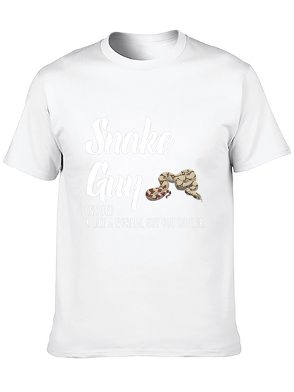 Snake Guy Definition T-Shirt - Cool Reptile Lover Tee