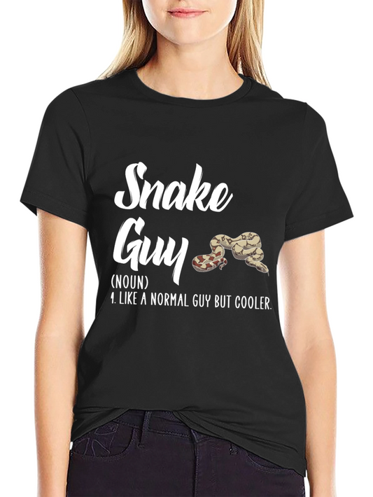Snake Guy Definition T-Shirt - Cool Reptile Lover Tee
