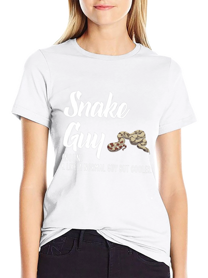 Snake Guy Definition T-Shirt - Cool Reptile Lover Tee