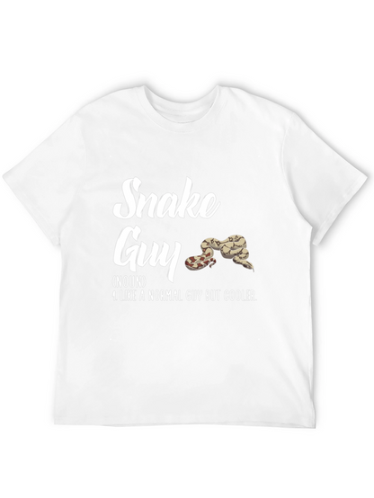 Snake Guy Definition T-Shirt - Cool Reptile Lover Tee