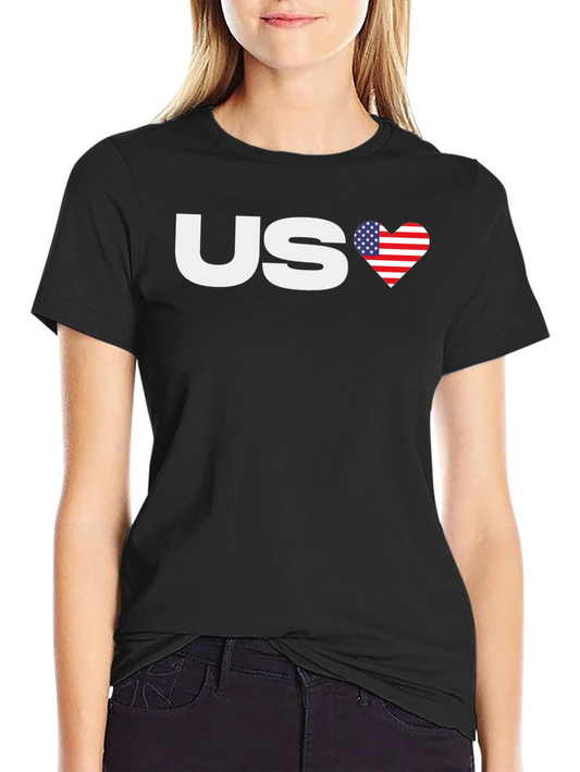 US Love America Graphic T-Shirt