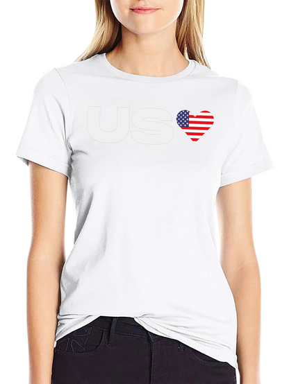 US Love America Graphic T-Shirt
