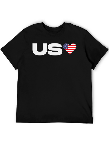 US Love America Graphic T-Shirt
