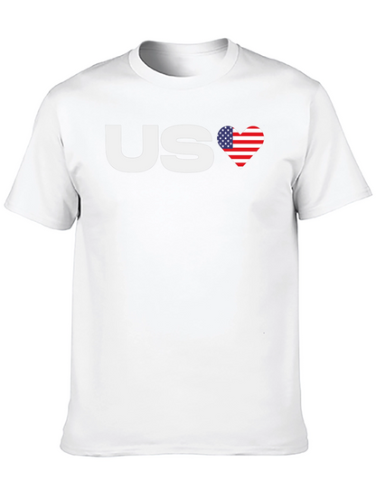 US Love America Graphic T-Shirt
