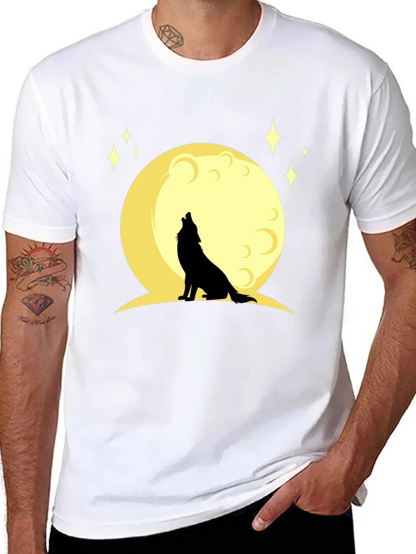 Wolf Moon Graphic Tee
