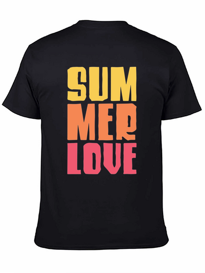Summer Love Graphic Tee - Trendy Casual Wear