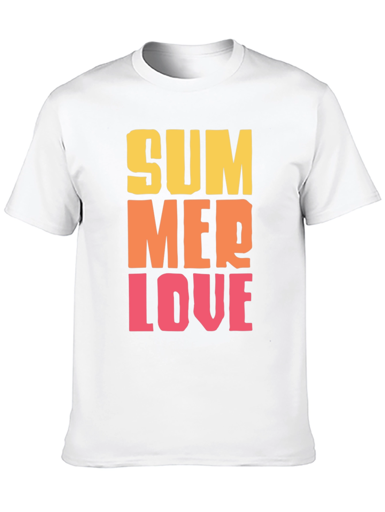 Summer Love Graphic Tee - Trendy Casual Wear