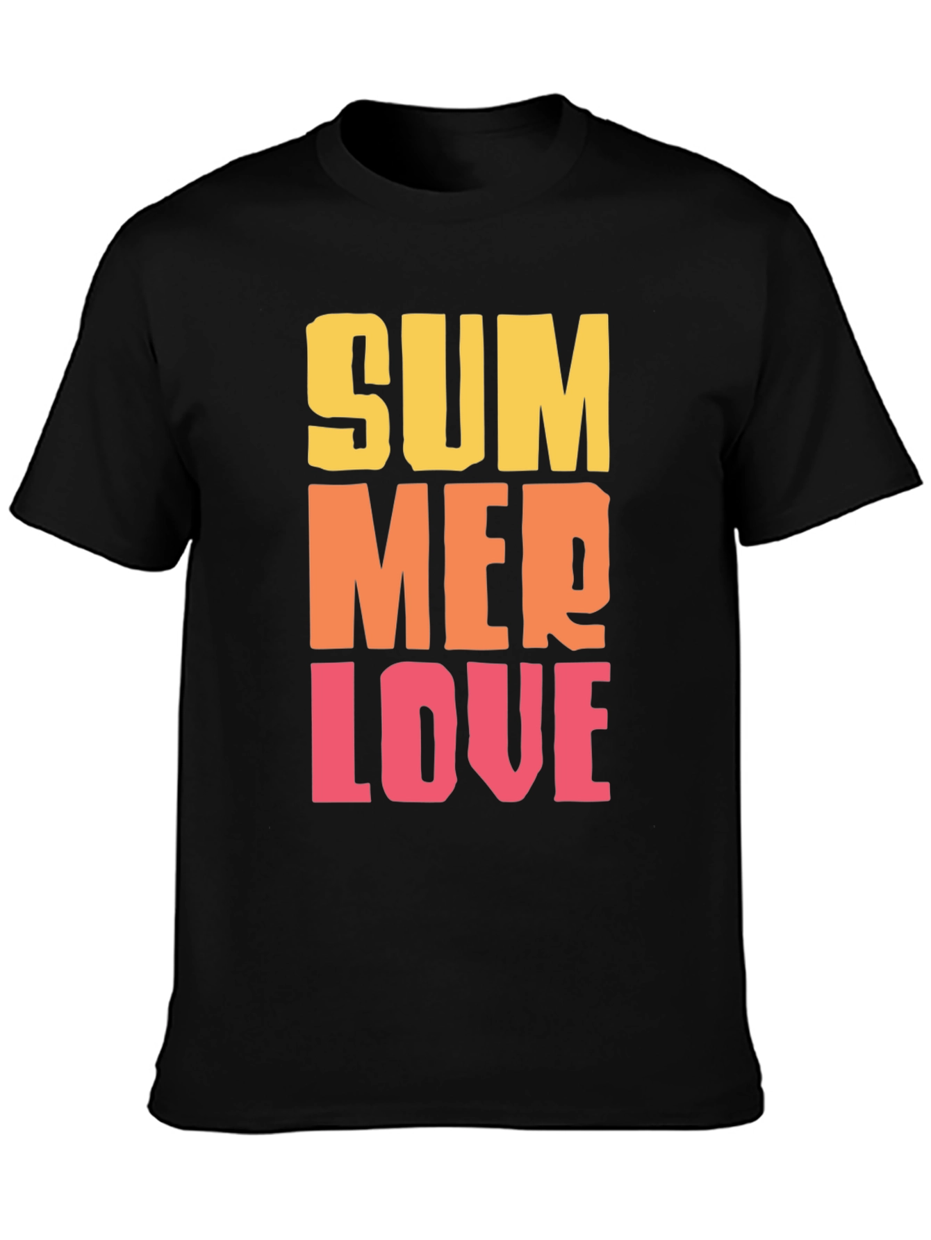 Summer Love Graphic Tee - Trendy Casual Wear