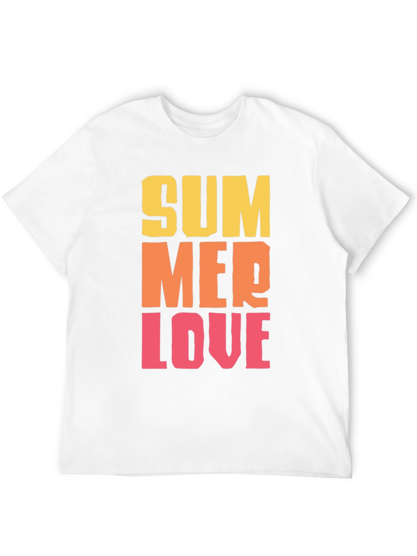 Summer Love Graphic Tee - Trendy Casual Wear