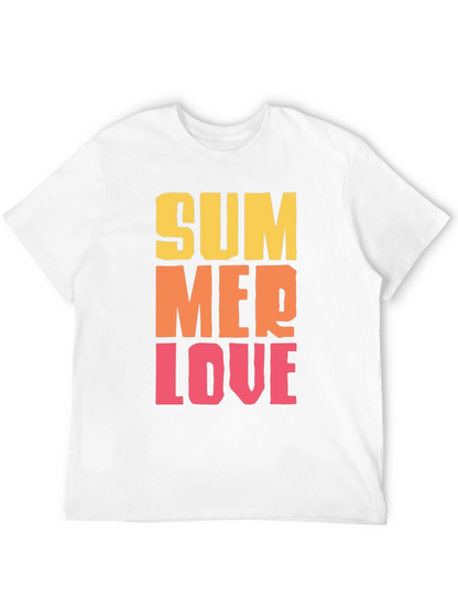 Summer Love Graphic Tee - Trendy Casual Wear