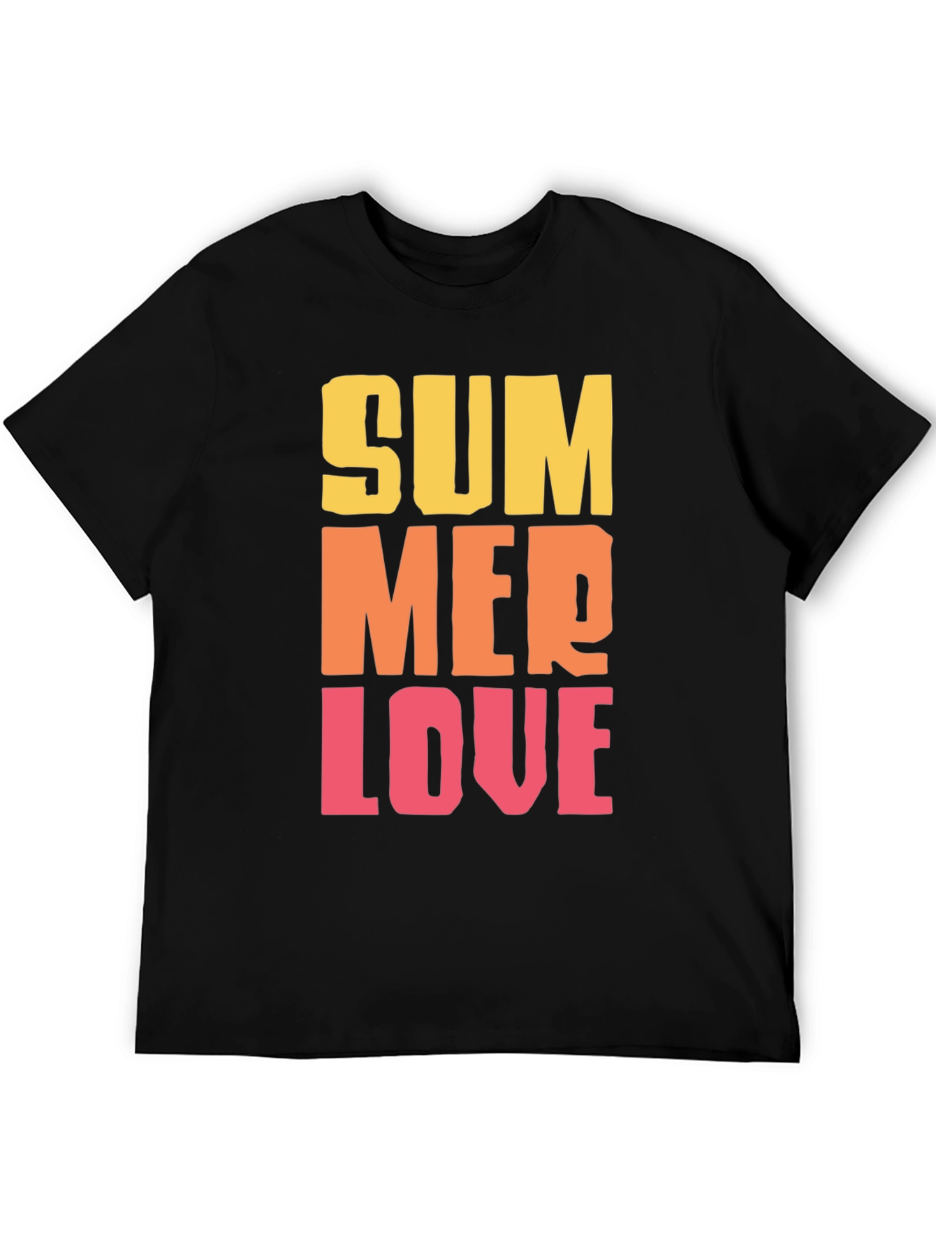 Summer Love Graphic Tee - Trendy Casual Wear