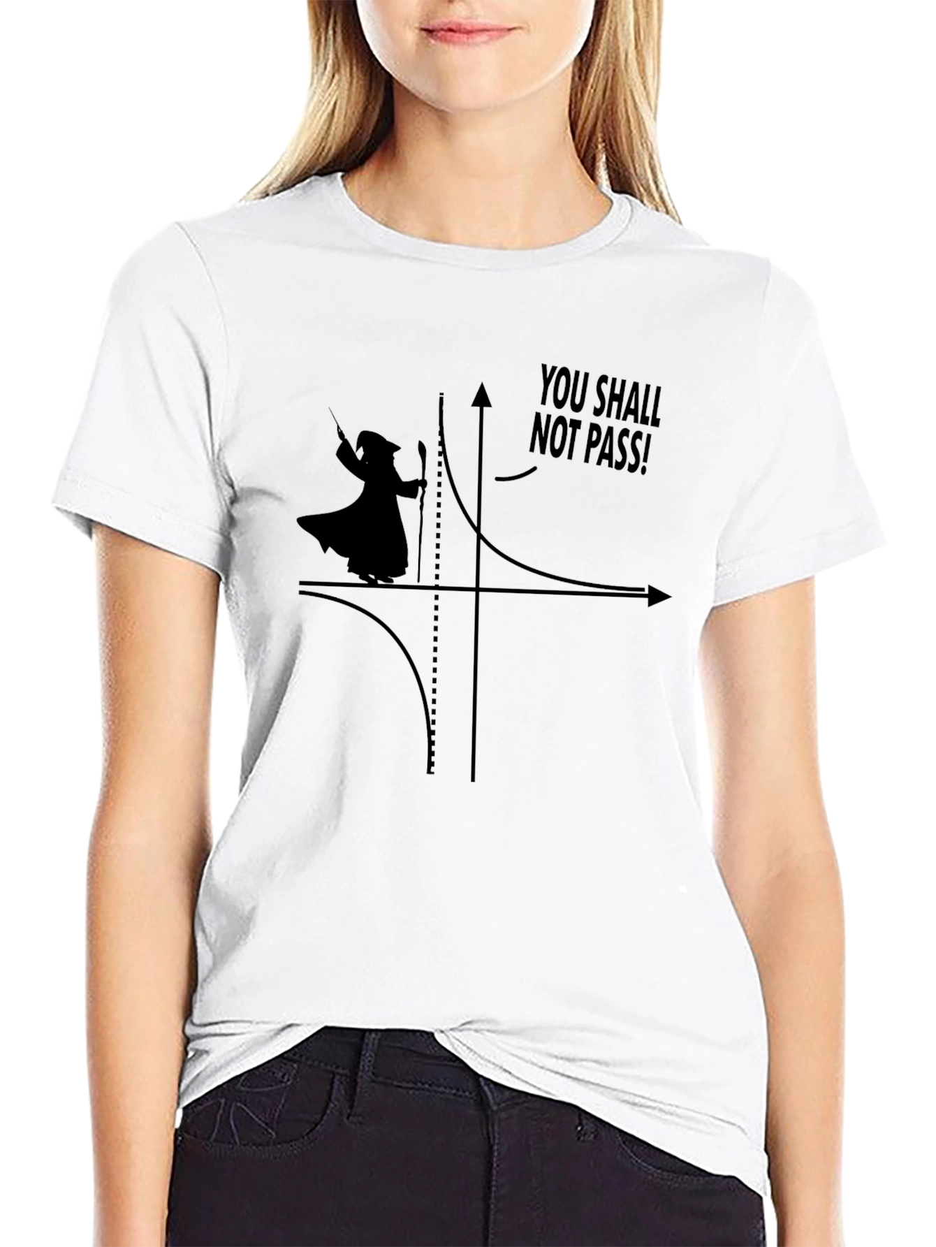 You Shall Not Pass! T-Shirt - Funny Math Tee